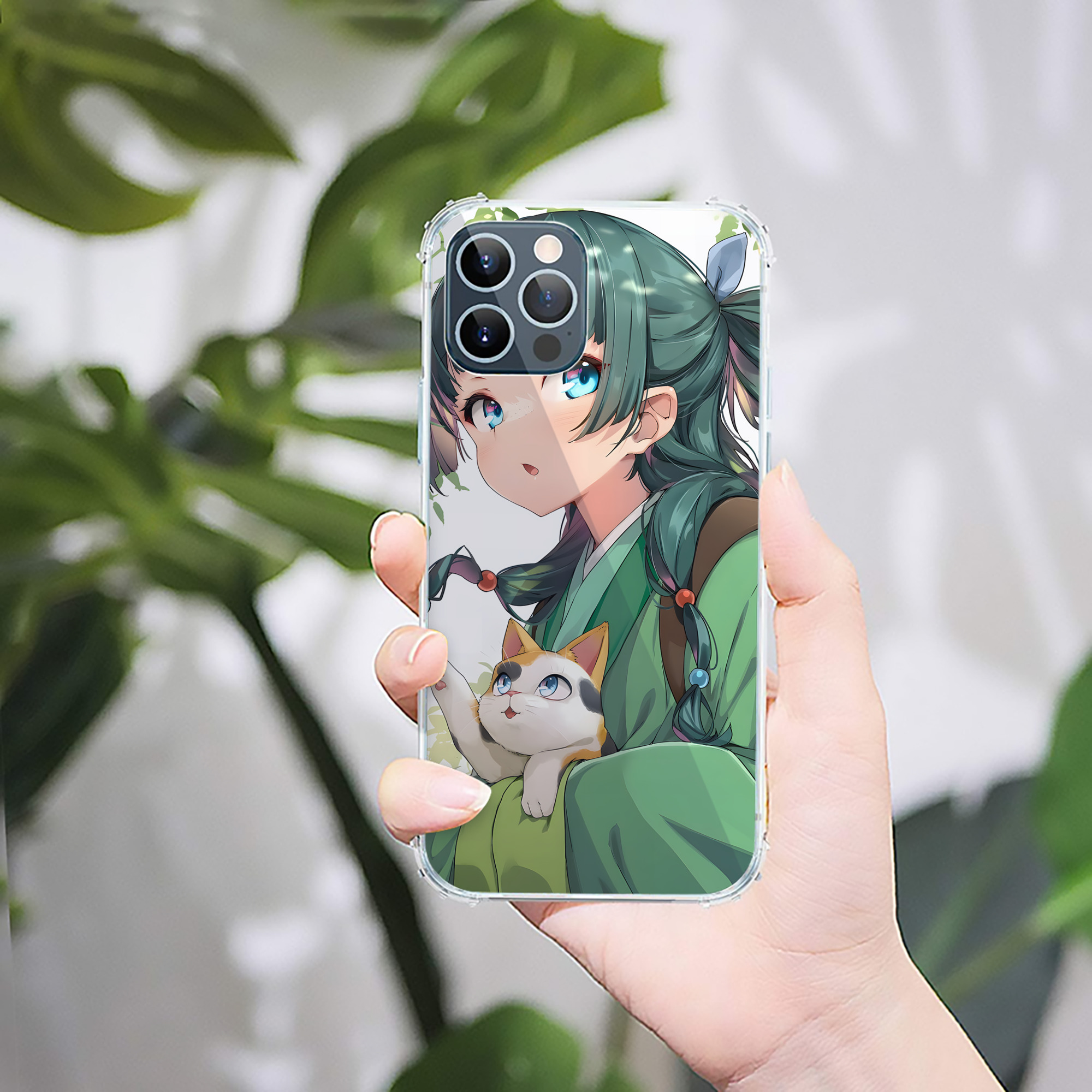 （画像用） 薬屋のひとりごと The Apothecary Diaries 【iPhone 12シリーズ対応】透明スマホケース（クリアソフトケース）